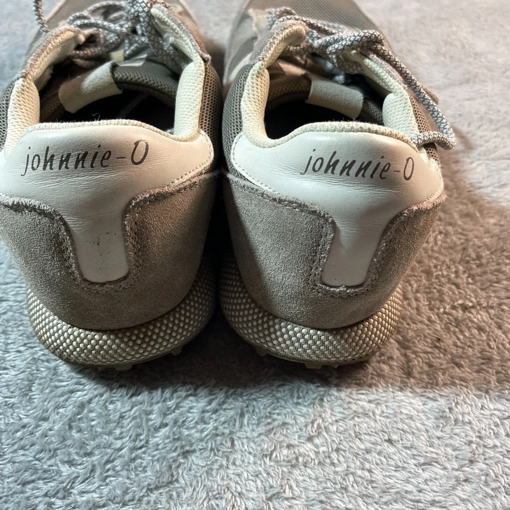 Johnnie O Vintage‎ Style Sneakers Lace Up Suede Brown Casual Shoes